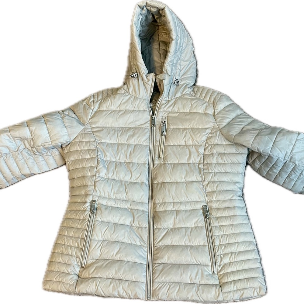 Women’s Michael Kors  Lt Gray Large Puffer Jacket